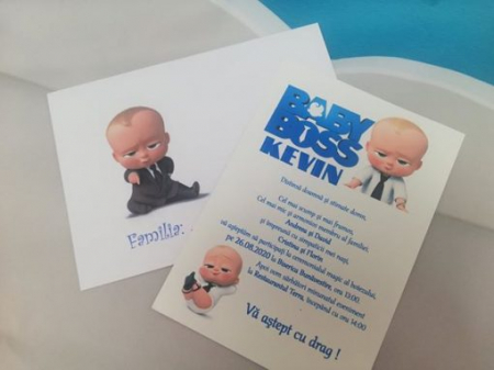 Invitatie de botez Baby Boss N24 x M121 [1]
