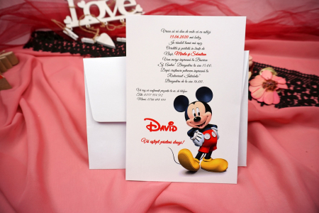 Invitatii de botez - Invitatie de botez N24 x M33