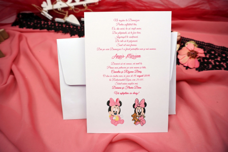 Invitatii de botez - Invitatie de botez N24 x M32