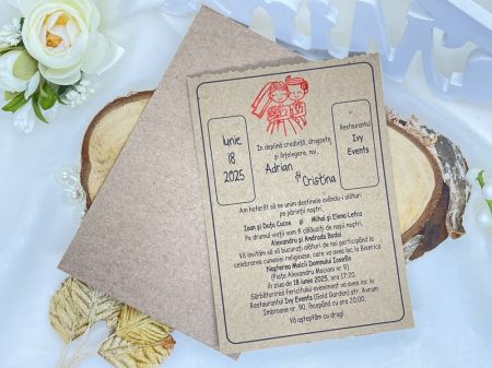 Invitatie nunta cod 6503 LUX [1]