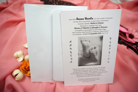 Invitatii de botez - Invitatii de botez N24_x_M110