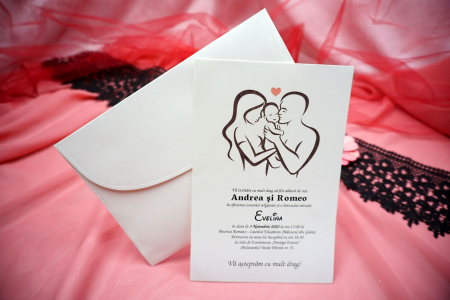 Invitatii de botez - Invitatii de nunta si botez N23_x_M21