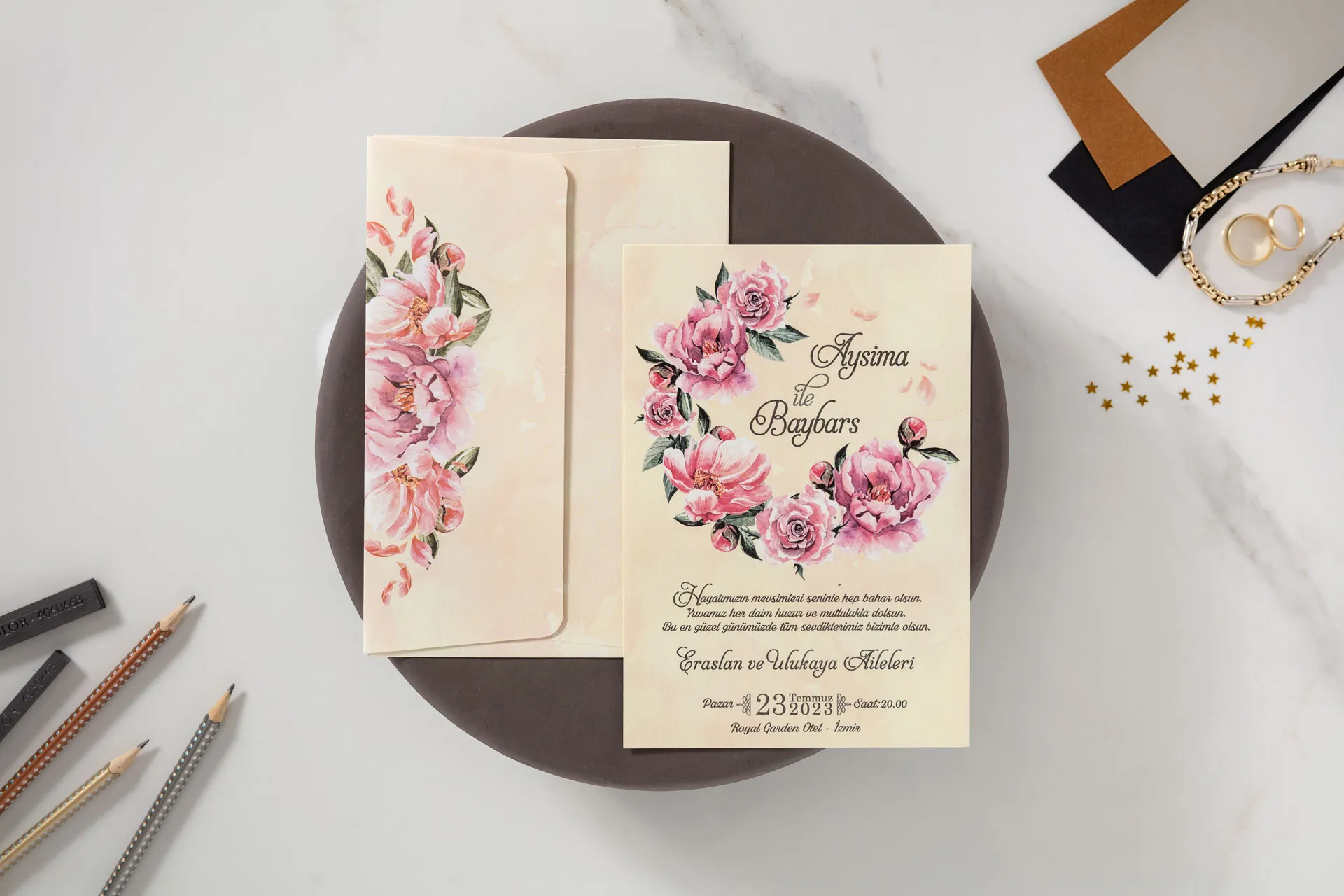 Invitatii de nunta - Invitatii Nunta 10510-ikl-25