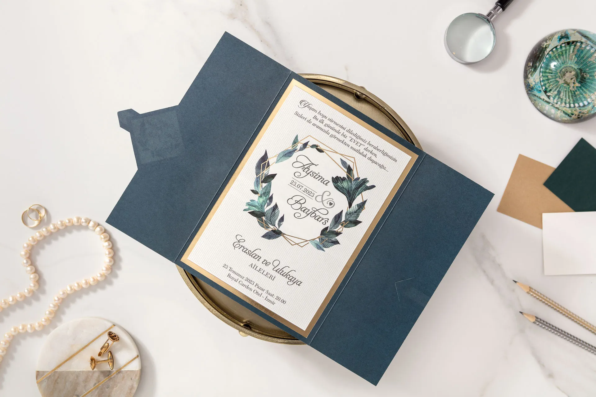 Invitatii de nunta - Invitatii Nunta 10540-ikl-25