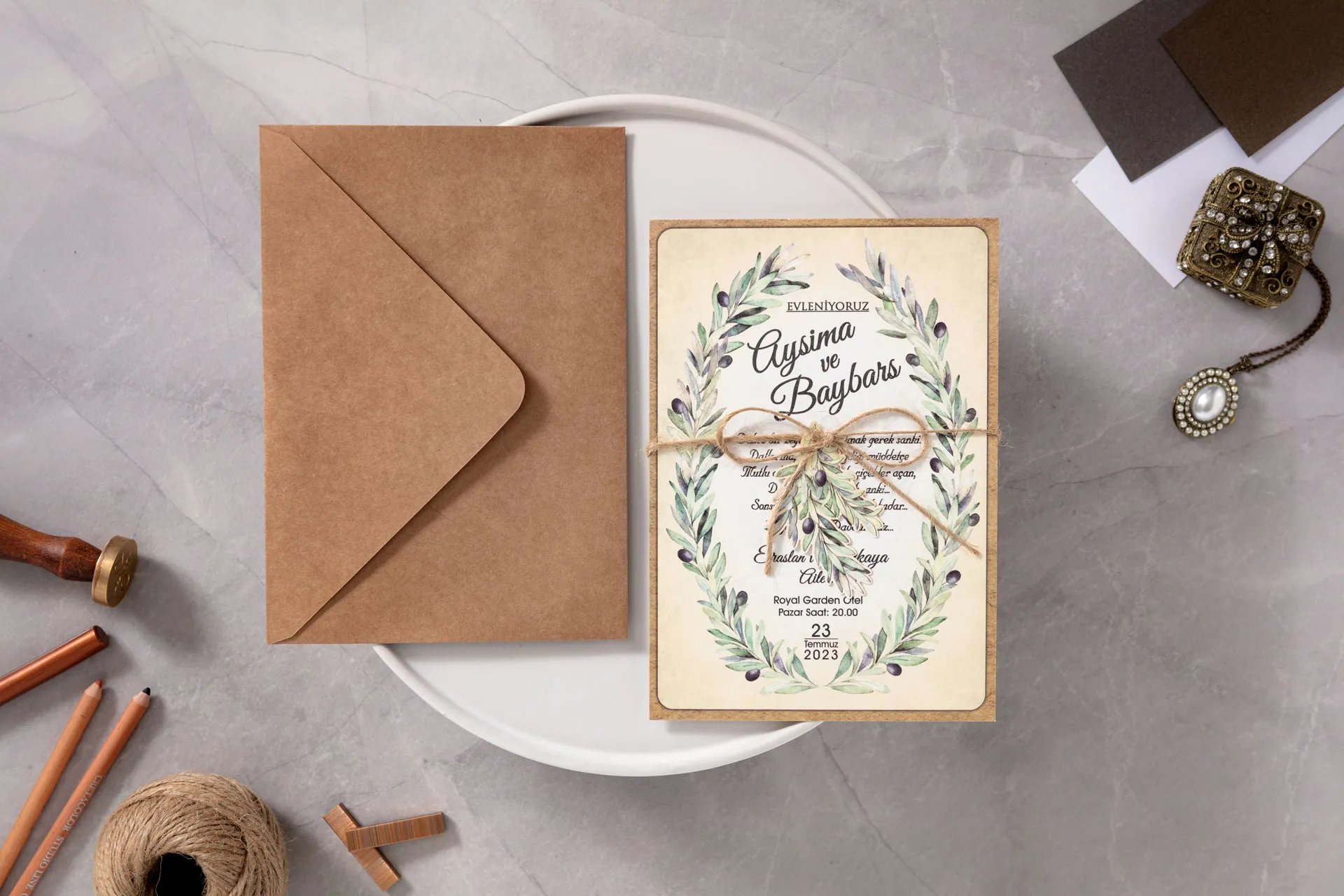 Invitatii de nunta - Invitatii Nunta 10529-ikl-25