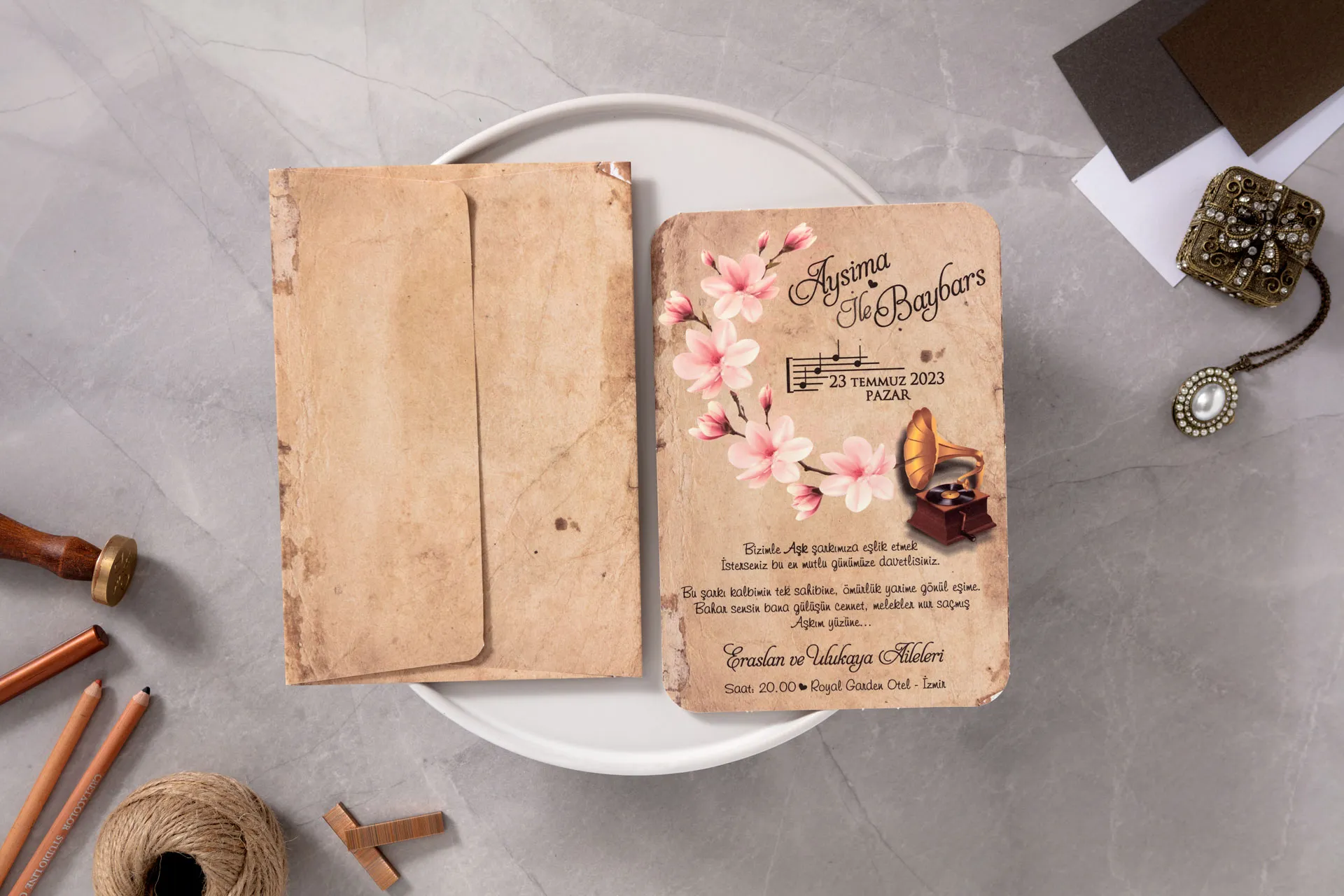 Invitatii de nunta - Invitatii Nunta 10517-ikl-25