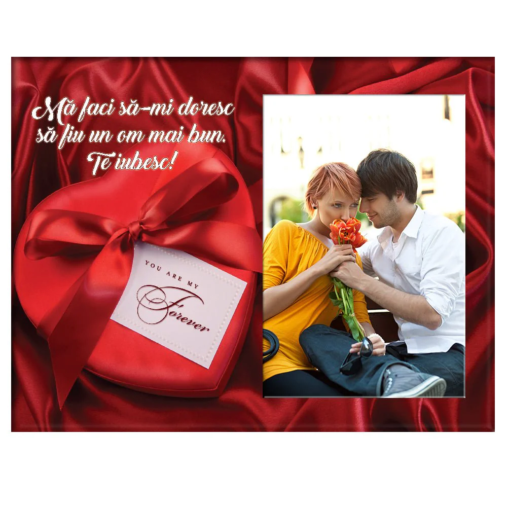 Cadouri de VALENTINE'S DAY - Rama foto personalizata cu poza - Te iubesc 7