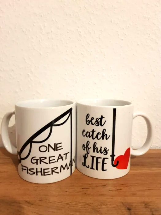 Set căni personalizate - BEST CATCH OF HIS LIFE [3]