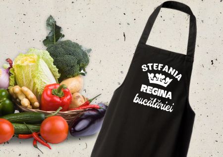 Sort personalizat - Sort bucatarie personalizat, Stefania - regina bucatariei