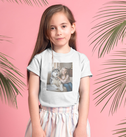 Tricou copii personalizat cu poză | Cadou unic pentru copii [1]