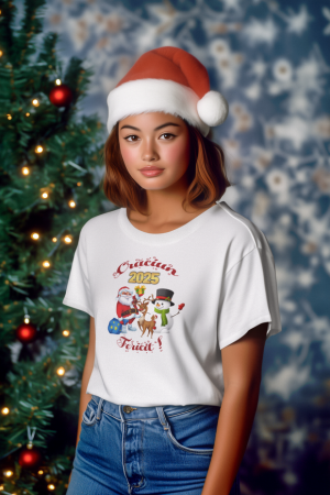 Tricou personalizat - CRACIUN FERICIT 2025 [2]