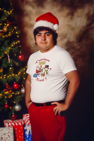 Tricou personalizat - CRACIUN FERICIT 2025 [1]