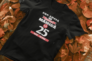 Tricouri personalizate - Tricou personalizat cu mesajul - Asa arata o viitoare mamica / tatic
