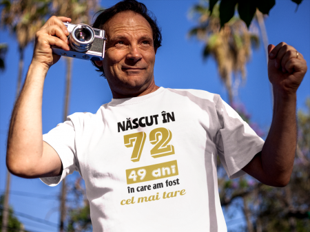 Tricou Personalizat cu mesaj - Nascut in ... [4]
