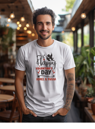 Tricou personalizat - HAPPY VALENTINE'S DAY [2]