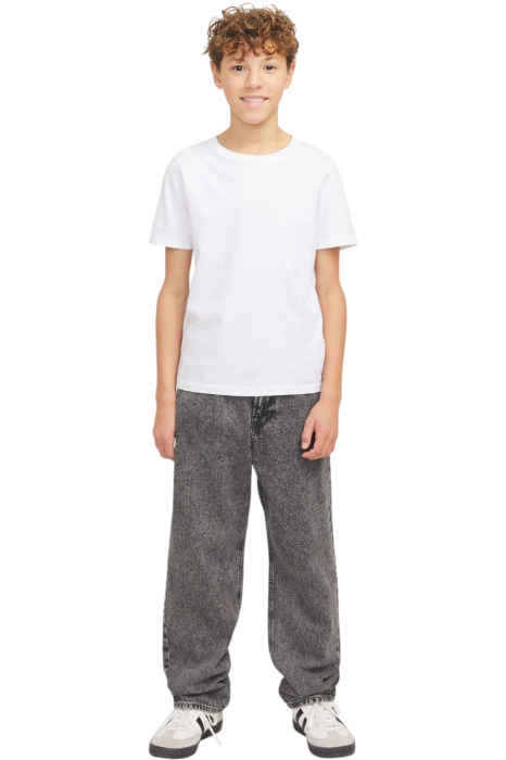 Blugi JACK &JONES Chris Original SQ 853 JNR - 12279858-Grey Denim [8]