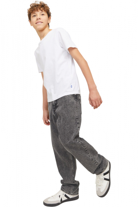 Blugi JACK &JONES Chris Original SQ 853 JNR - 12279858-Grey Denim [7]