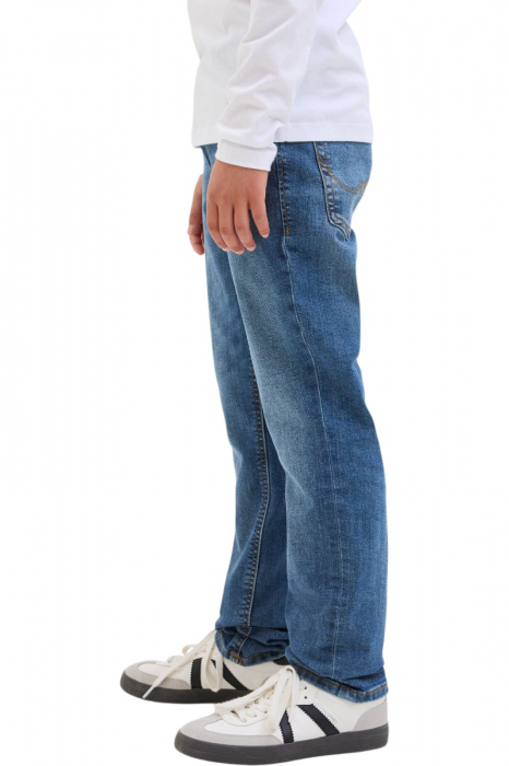 Blugi JACK &JONES Glenn Original SQ902 JNR - 12284345-Blue Denim [3]