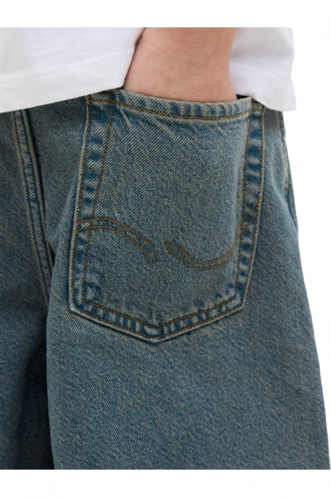 Blugi scurti JACK &JONES Iron Original 206 JNR - 12272048-Blue Denim [3]