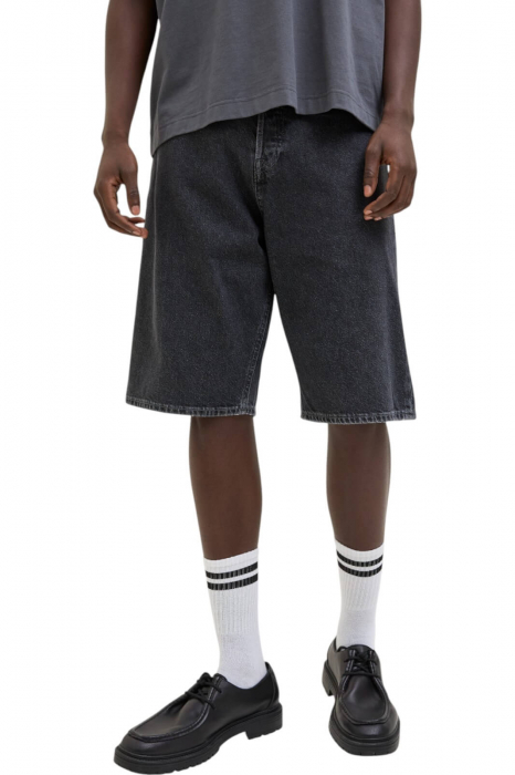Blugi scurti JACK JONES Iron Original SQ730 SN - 12278463-Black Denim SQ737