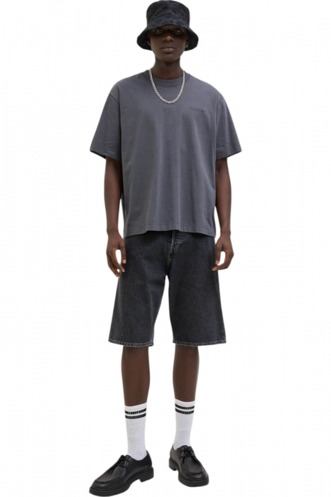 Blugi scurti JACK &JONES Iron Original SQ730 SN - 12278463-Black Denim SQ737 [6]