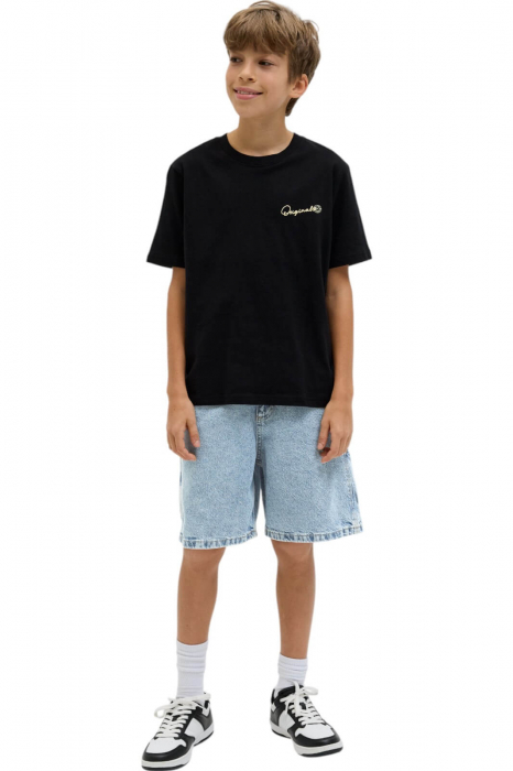 Blugi scurti JACK &JONES Tony Carpenter 234 SN JNR - 12277786-Light Blue Denim [6]