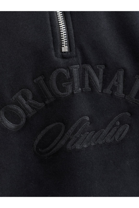 Bluza JACK &JONES Bleeker Branding HN HZ PLS - 12287065-Black [3]