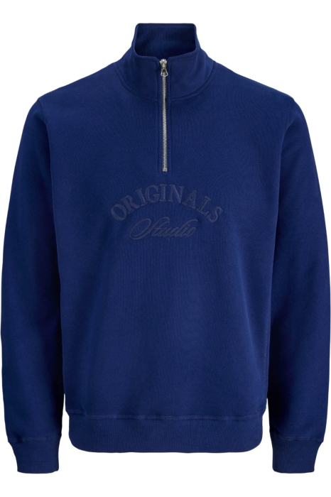 Bluza JACK &JONES Bleeker Branding HN HZ PLS - 12287065-Ocean Cavern [1]