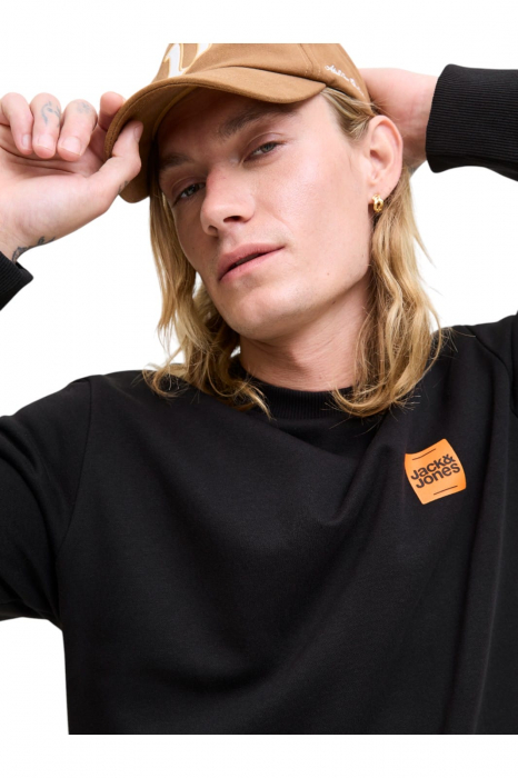 Bluza JACK &JONES Brandy Sweat Crew LN - 12279256-Black [5]