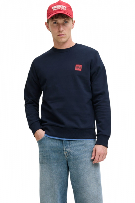 Bluza JACK &JONES Brandy Sweat Crew LN - 12279256-Sky Captain [1]