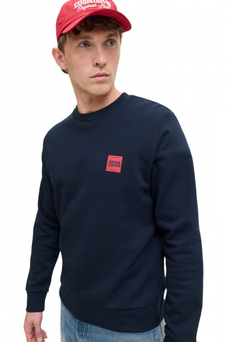 Bluza JACK &JONES Brandy Sweat Crew LN - 12279256-Sky Captain [5]