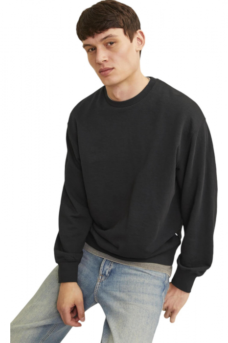 Bluza JACK &JONES Charge Crew - 12257853-Black [7]