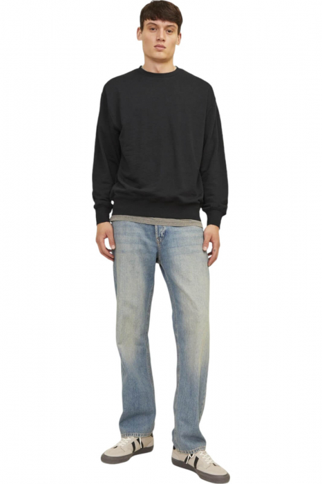 Bluza JACK &JONES Charge Crew - 12257853-Black [4]
