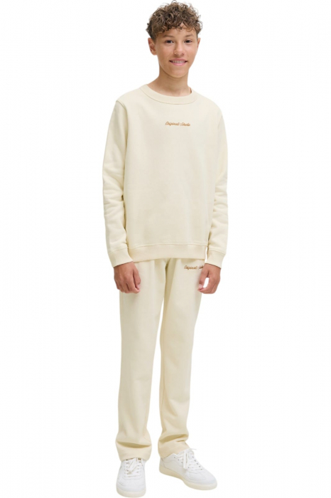 Bluza JACK &JONES Norrebro EMB JNR - 12284064-Antique White [6]