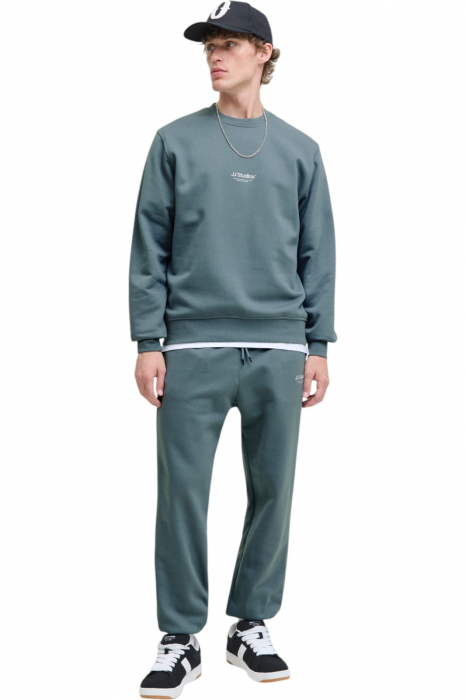 Bluza JACK &JONES Soho Crew - 12278791-Stormy Weather [6]