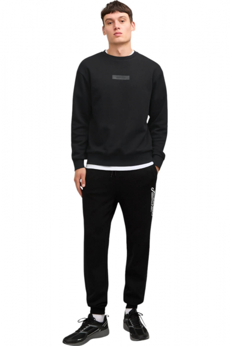 Bluza JACK &JONES Taka Crew - 12269375-Black [5]