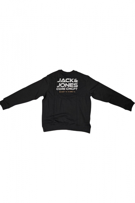 Bluza JACK &JONES Vibrant Crew Back Print - 12277749-Black [2]