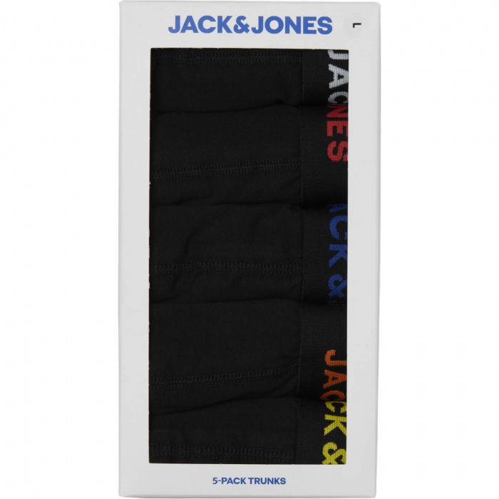 Boxeri JACK &JONES BF Trunks 5 perechi - 12167028-Black [6]