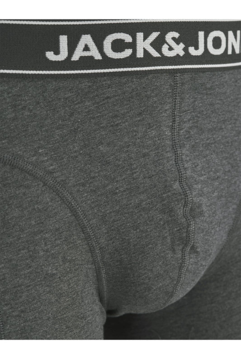 Boxeri JACK &JONES BF Trunks PLS 3P - 12291510-Dark Grey Melange [3]