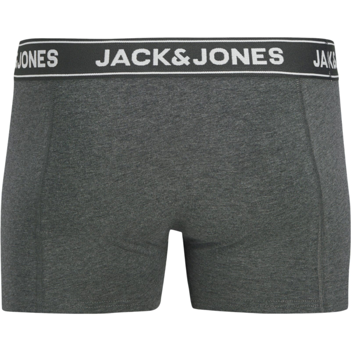 Boxeri JACK &JONES BF Trunks PLS 3P - 12291510-Dark Grey Melange [2]