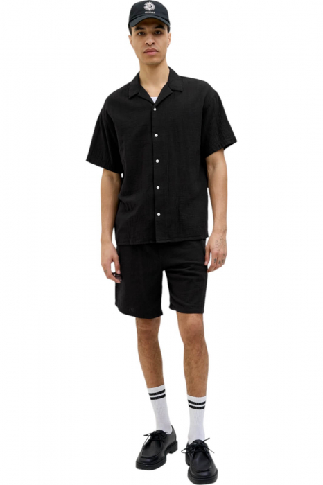 Camasa JACK &JONES Easter Patras Resort - 12274798-Black [5]