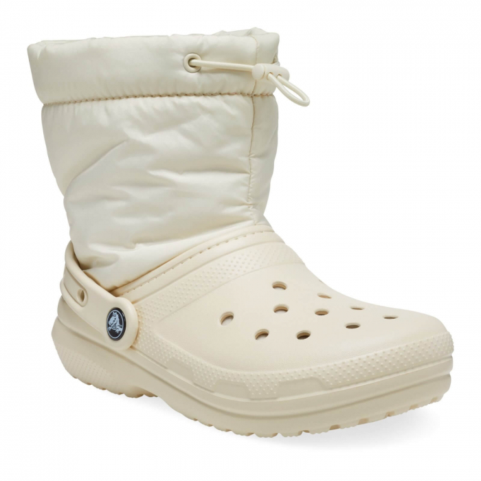 Reducere Crocs Cizme Classic Lined Neo Puff Boot 206630-2Y2