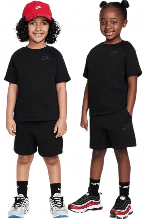 Compleu NIKE Tech Fleece Tee Short - 86M879-023 [3]