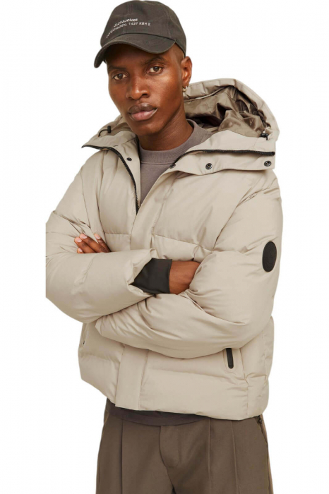 Geaca JACK &JONES Alpha Puffer - 12261971-Crockery [3]
