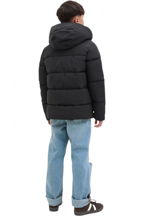 Geaca JACK &JONES Global Puffer JNR - 12283847-Black [2]