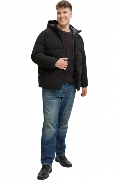 Geaca JACK &JONES Global Puffer PLS - 12283873-Black [6]
