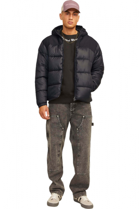 Geaca JACK &JONES Moon Hood - 12256882-Black [6]