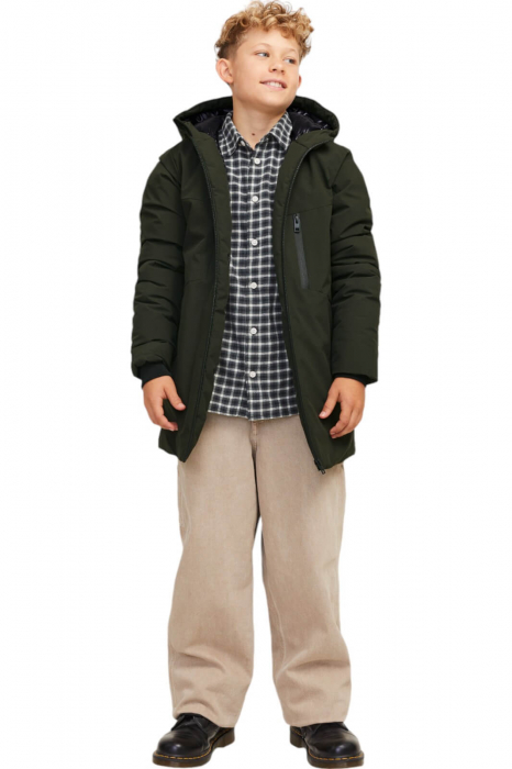 Geaca JACK &JONES Payne Parka JNR - 12258945-Rosin [6]