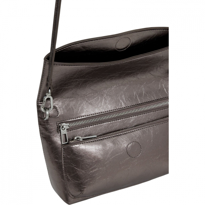 Geanta Desigual Half Logo Trokel Dark Silver 6L - 25WAXPAQ-9225 [5]