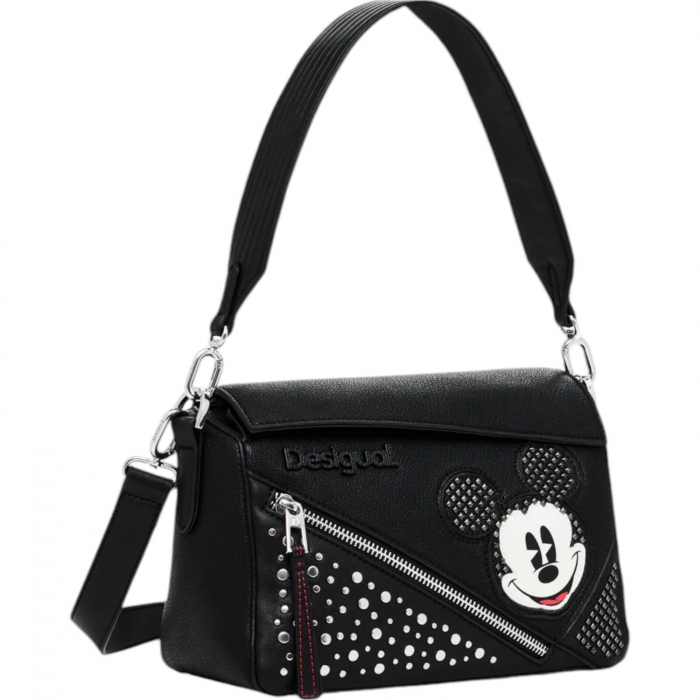 Geanta Desigual Mickey Studstyle Phuket 3.5L - 24WAXP71-2000